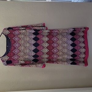 Tribal L diamond link dress